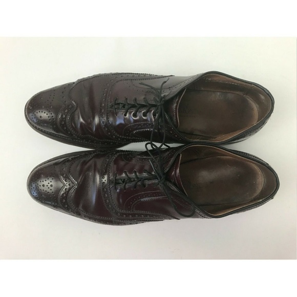 Allen Edmonds McAllister Wingtip Shoes Sz 11.5